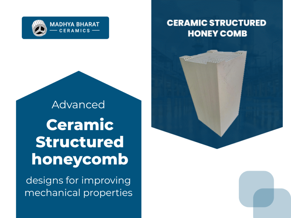Ceramic honeycomb structure showcasing its intricate design, supplied by a specialized ceramic honeycomb supplier.