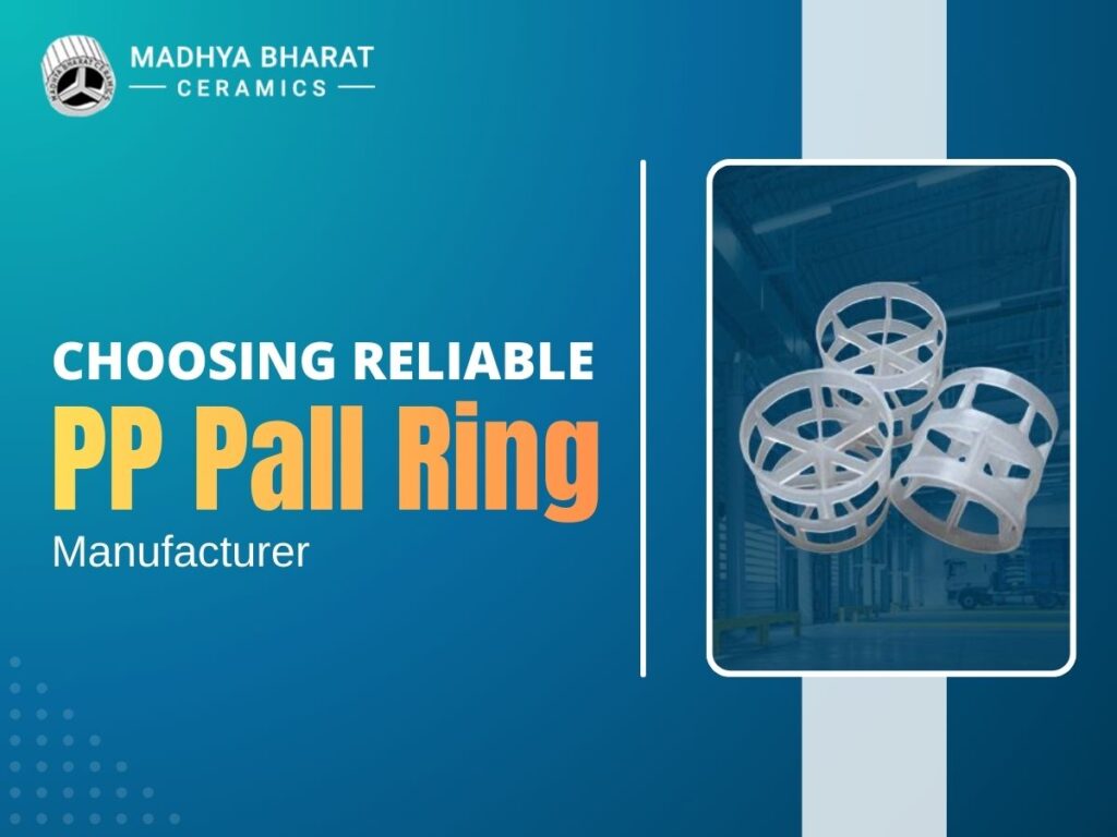 PP Pall Rings plastic tower packing media manufactured for chemical and distillation columns to improve mass transfer efficiency and reduce pressure drop