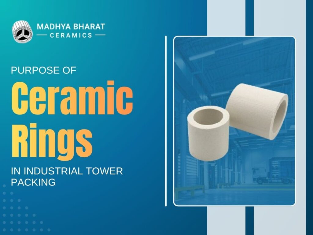 Purpose of ceramic rings in industrial tower packing systems for efficient mass transfer and chemical processing