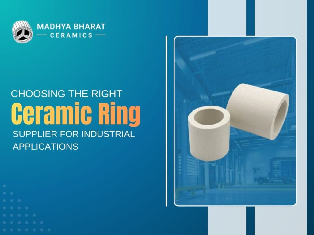 Ceramic Rings for industrial tower packing applications supplied for chemical processing, mass transfer, and corrosion-resistant operations