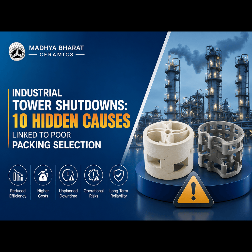 Industrial Tower Shutdowns: 10 Hidden Causes Linked to Poor Packing Selection