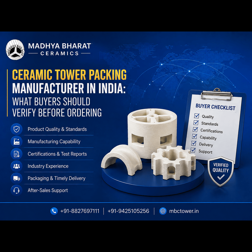 Ceramic Tower Packing Manufacturer in India